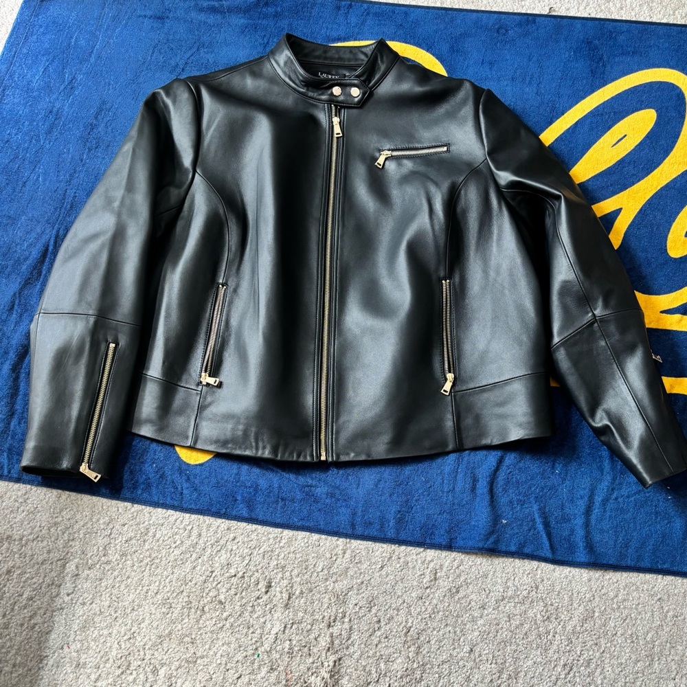 Lauren Ralph Lauren leather jacket